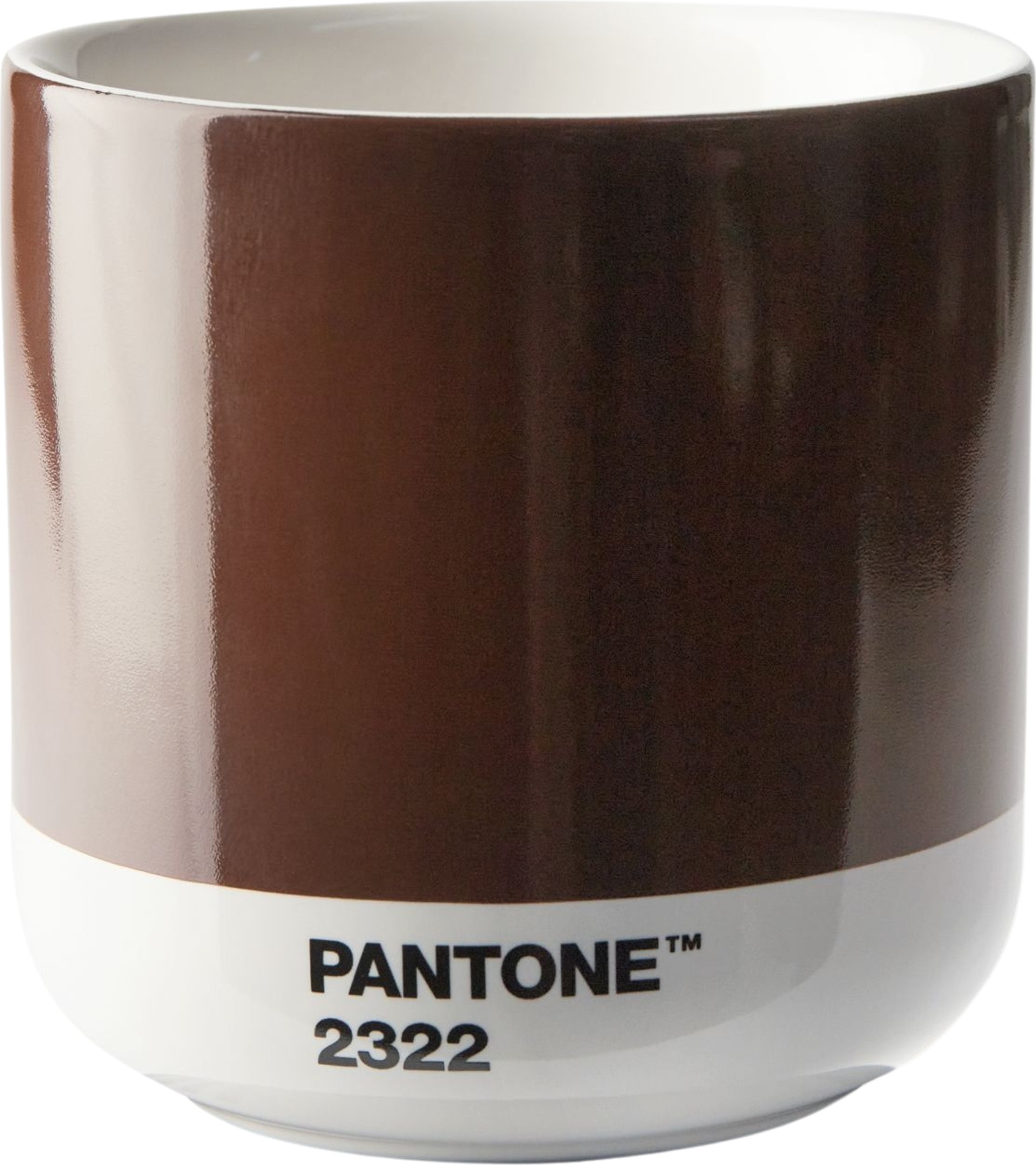 Kubek termiczny Pantone 190 ml ciemnobrązowy