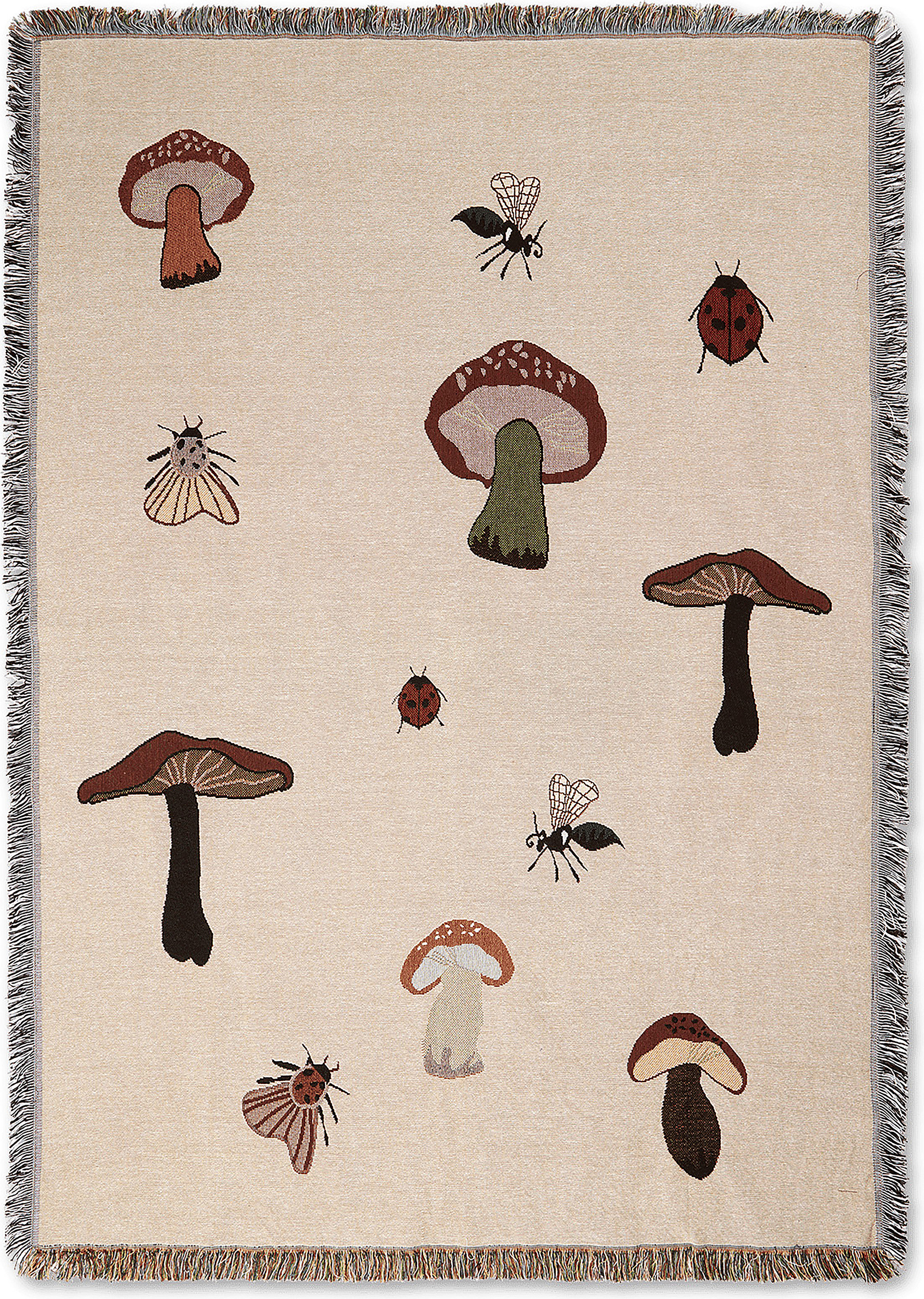 Kocyk dziecięcy Forest Embroidered 120 x 170 cm