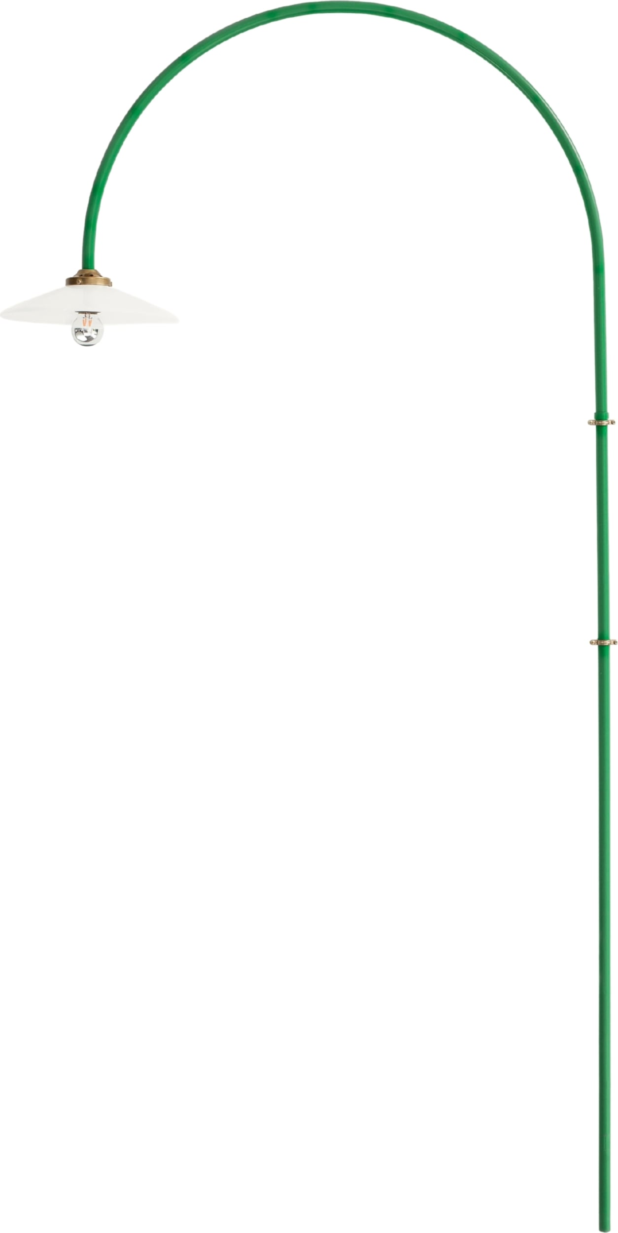 Lampa ścienna N°2 180 cm zielona