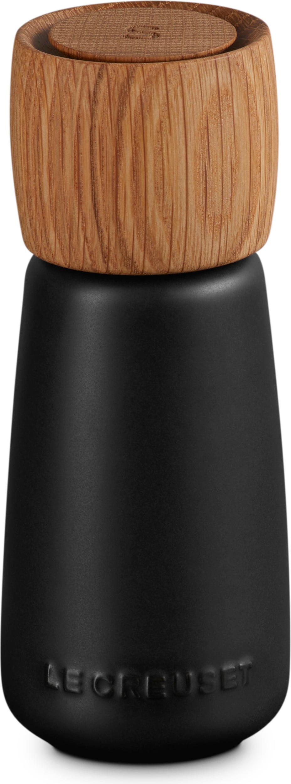 Młynek do soli Le Creuset czarny mat kamionkowy