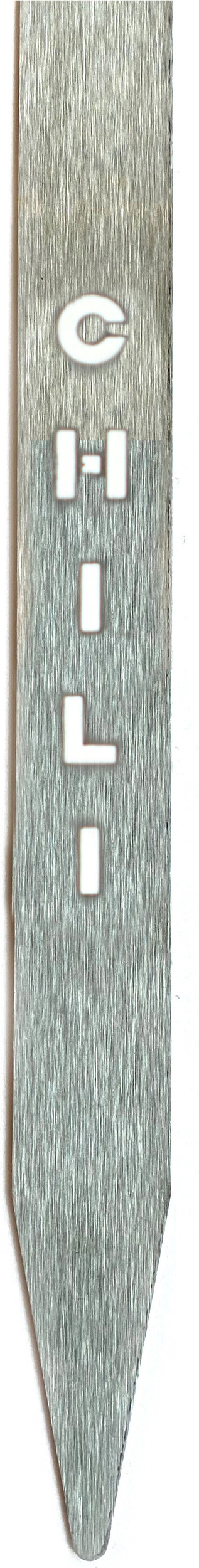 Znacznik do ziół Born in Sweden Chili ze stali nierdzewnej