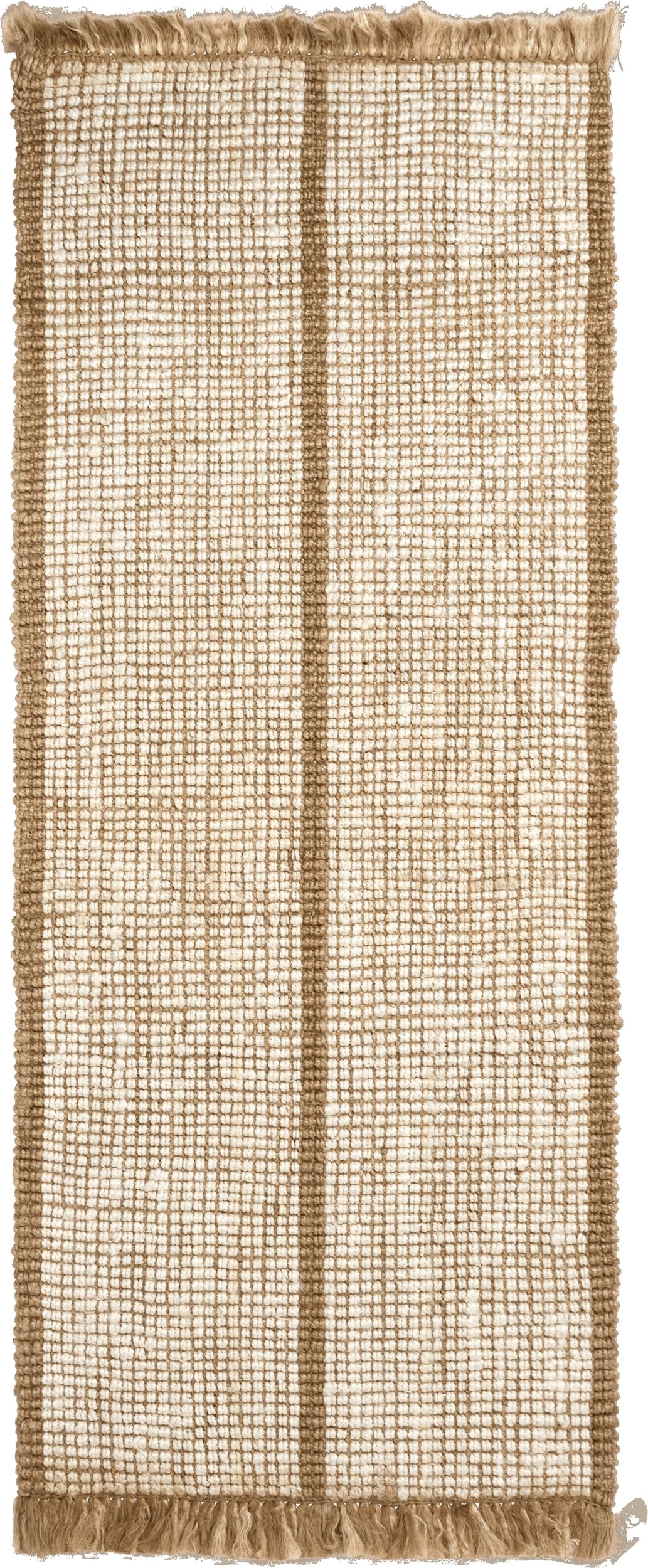 Dywan Athens 80 x 200 cm brązowo-kremowy