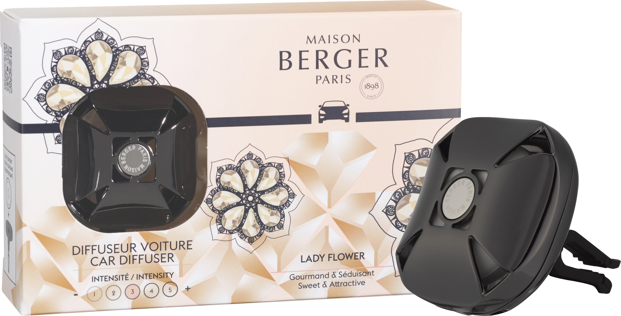 Dyfuzor zapachowy do samochodu Eternity czarny