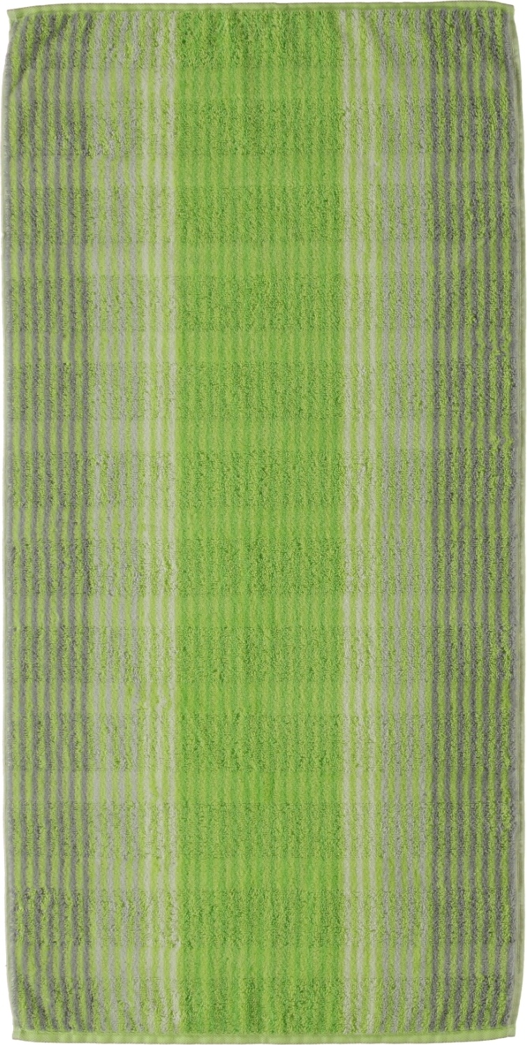 Ręcznik Cashmere w paski 80 x 150 cm kiwi
