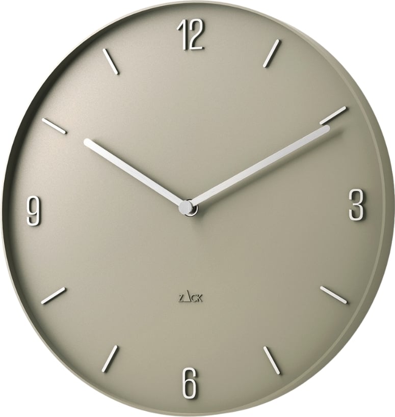 Zegar ścienny Prevo szary