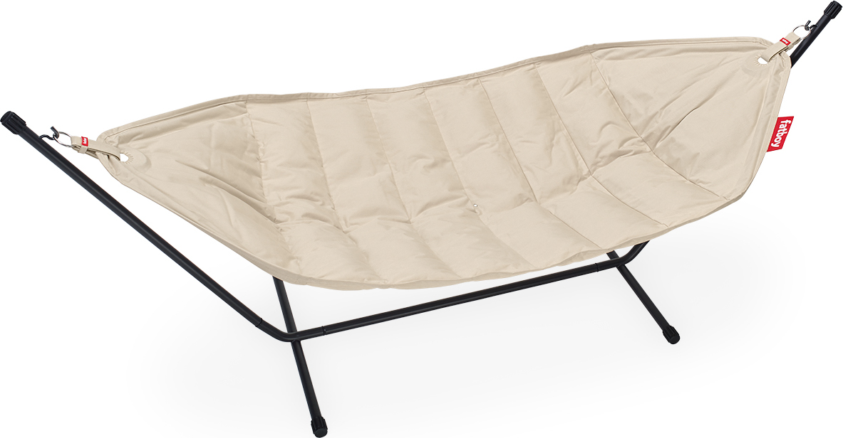 Hamak Headdemock Superb piaskowy ze stojakiem