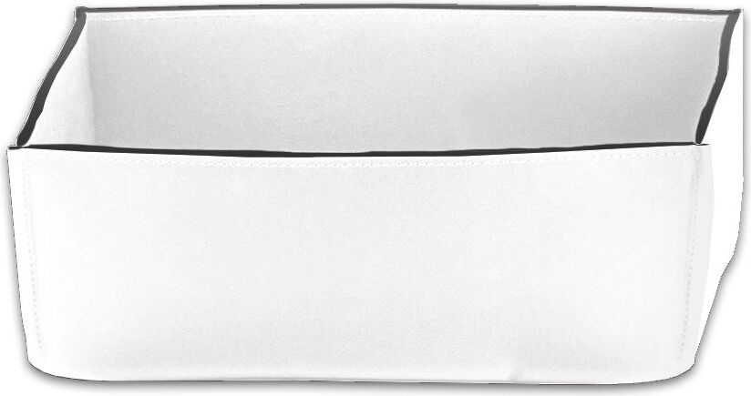 Pojemnik do przechowywania Nappa 17 x 25 cm biały