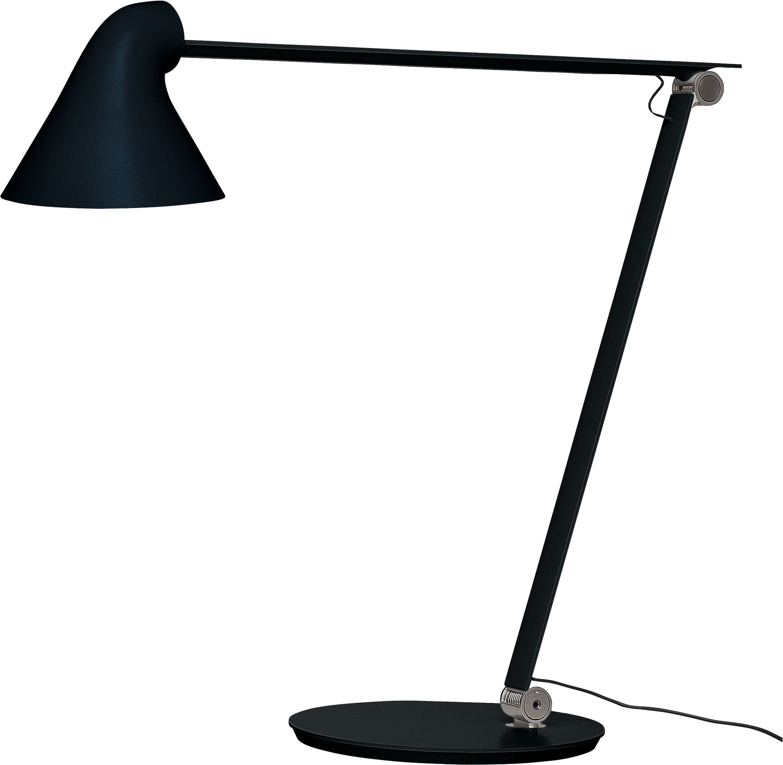 Lampa biurkowa NJP LED 2700 K czarna
