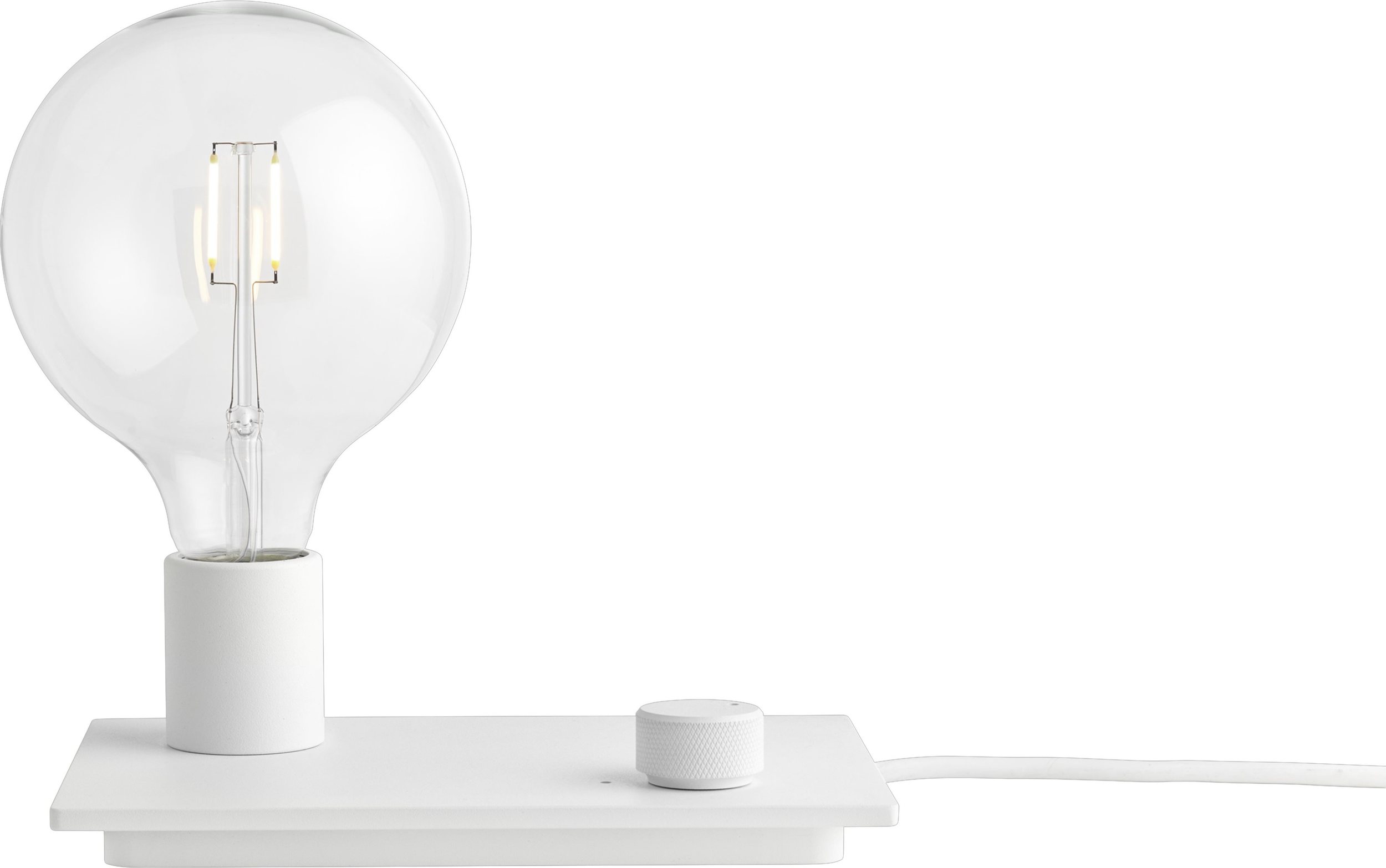 Lampa stołowa Control biała