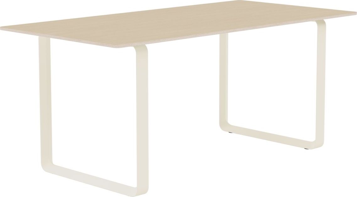 Stół Muuto 170 x 85 cm naturalny nogi piaskowe