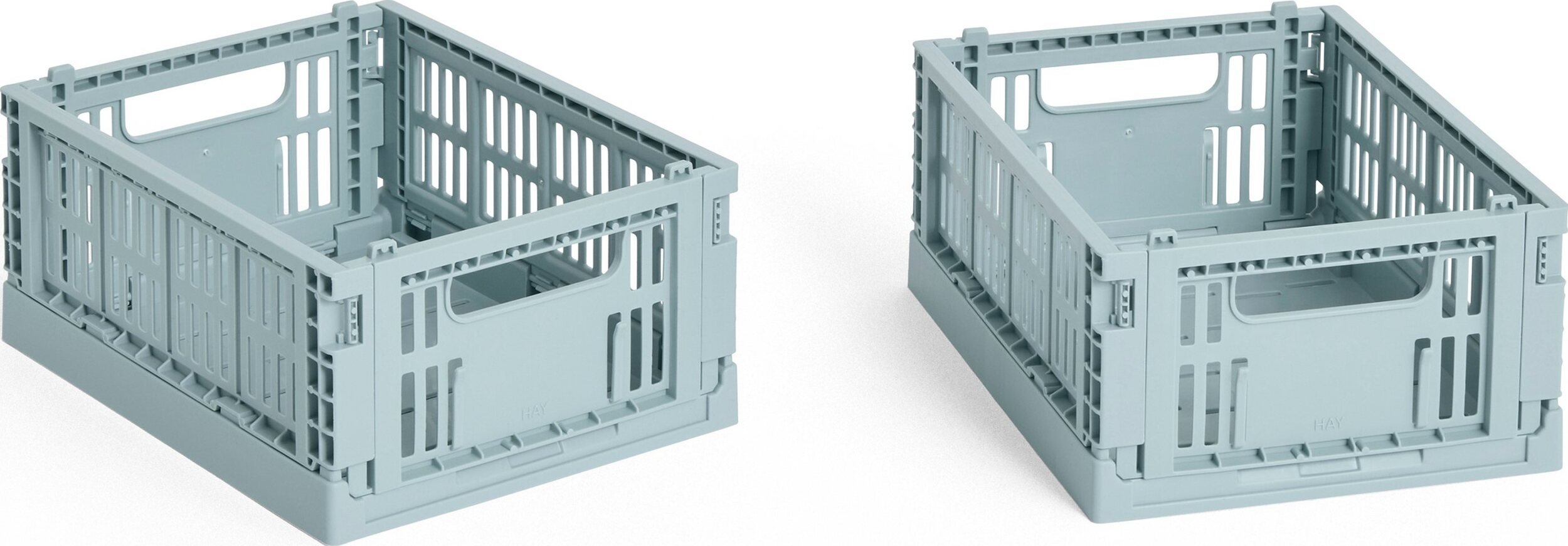Kosze do przechowywania Hay Colour Crate Mini szaroniebieskie 2 szt.