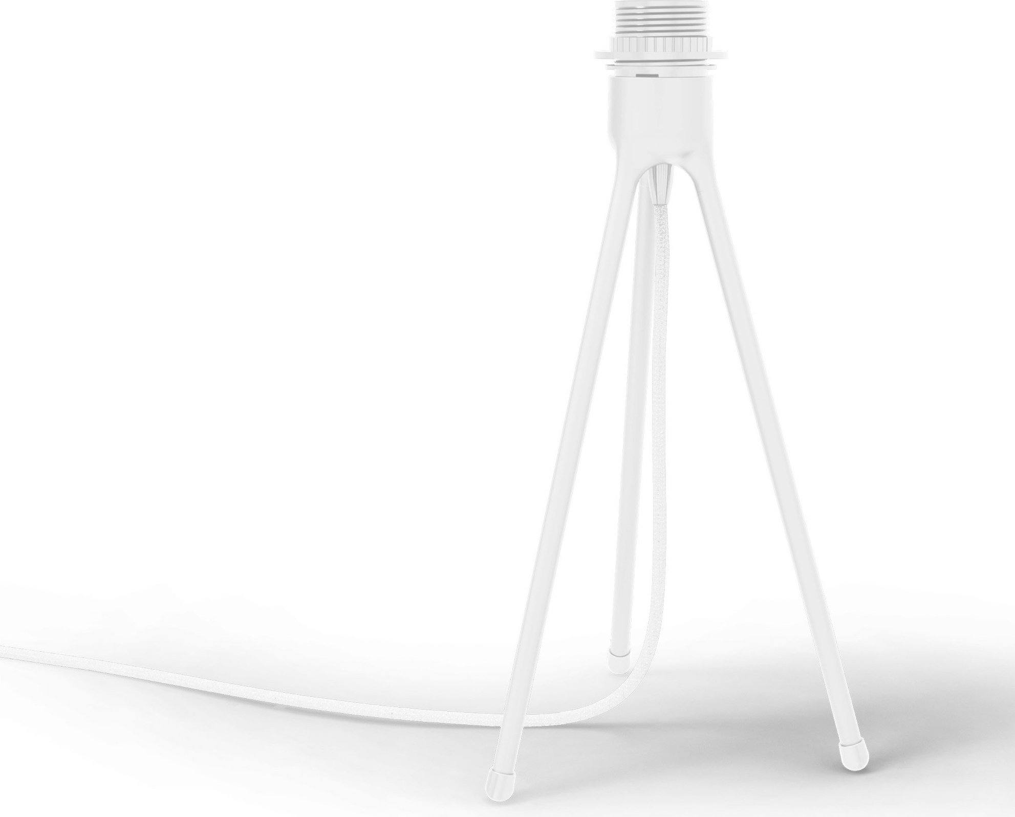 Podstawa stołowa do abażurów lamp Tripod biała