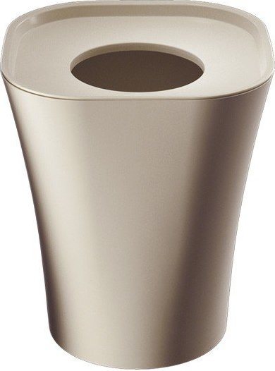Kosz na śmieci Trash 36 cm beżowy