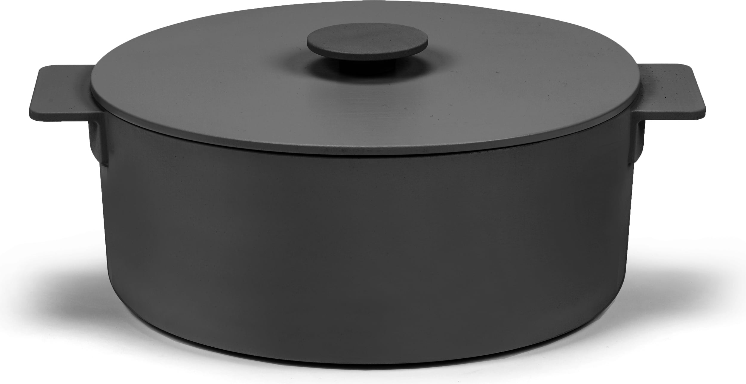 Garnek z pokrywką Surface 5,5 l czarny 2 el.