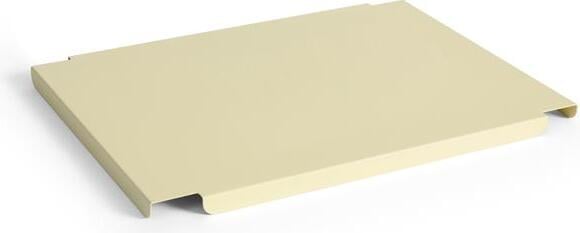 Pokrywka metalowa do kosza do przechowywania Hay Colour Crate M jasnożółta