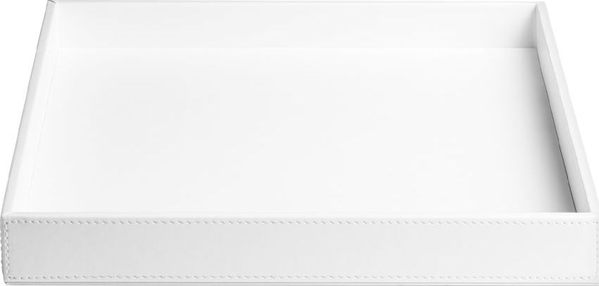 Taca łazienkowa Brownie 26 x 29 cm biała