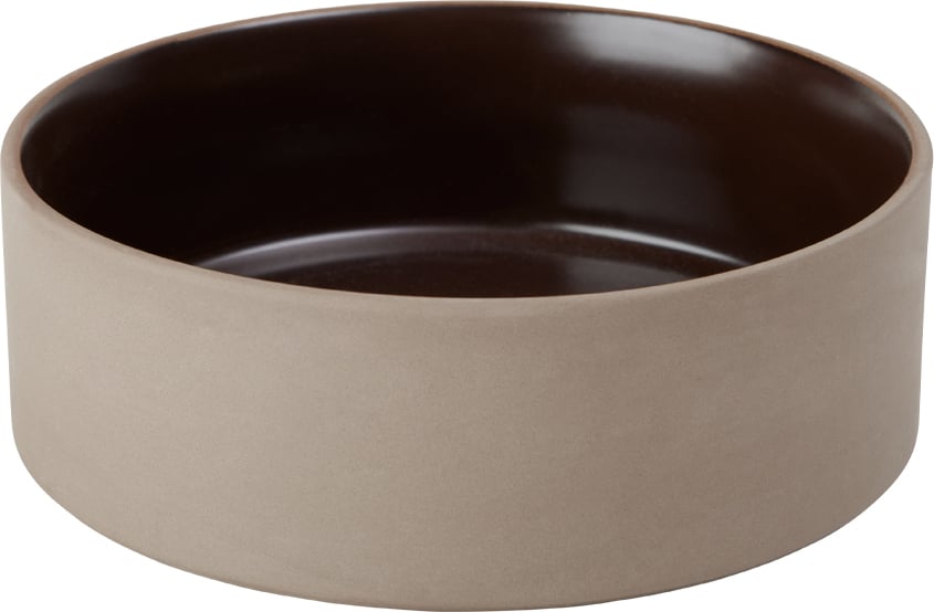 Miska dla psa Sia 17 cm brązowa