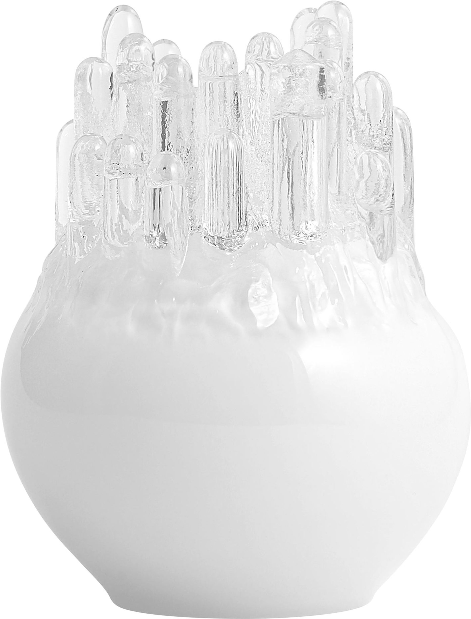 Świecznik na tealighty Polar 19 cm biały