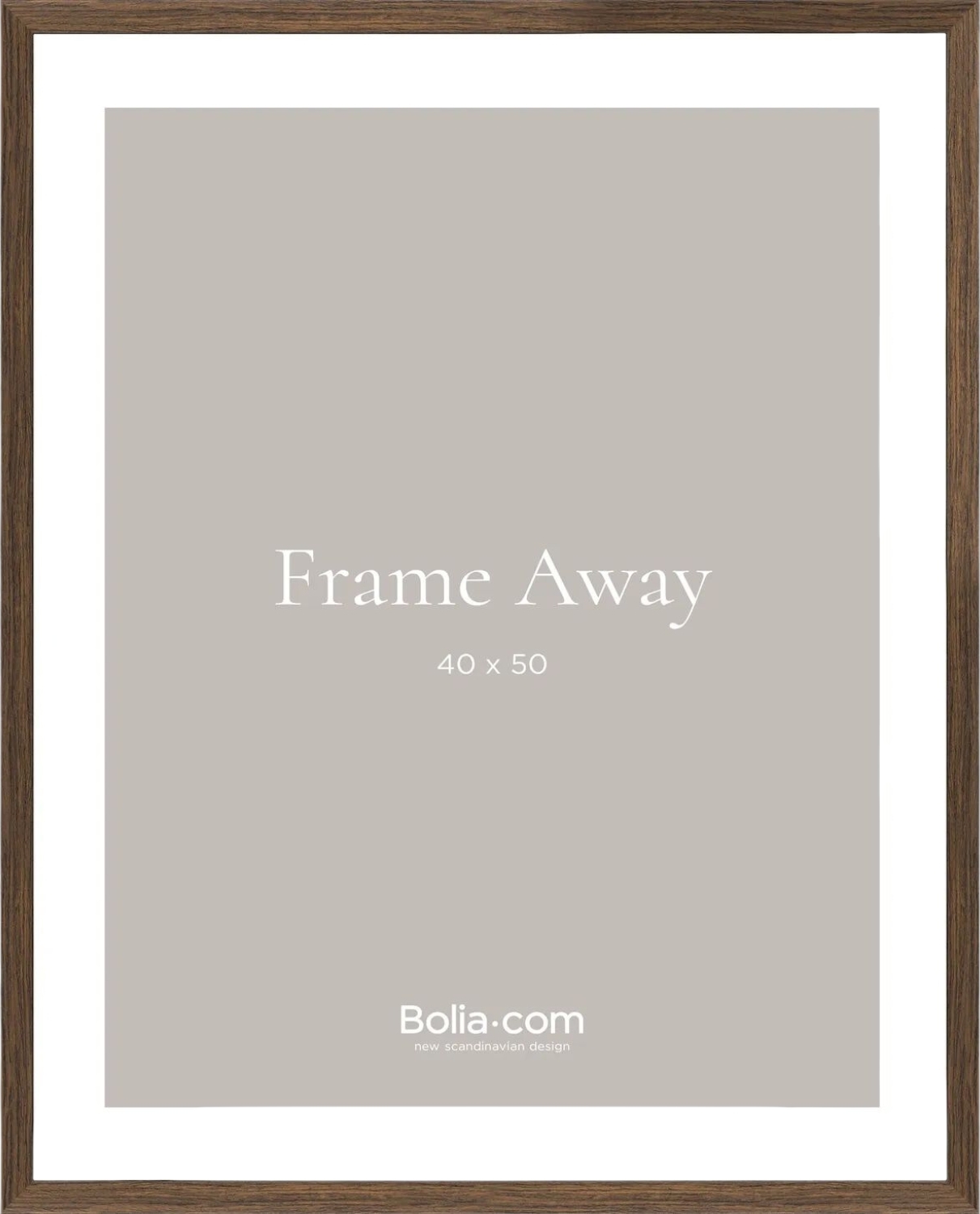 Ramka na zdjęcia Away 40 x 50 cm orzech