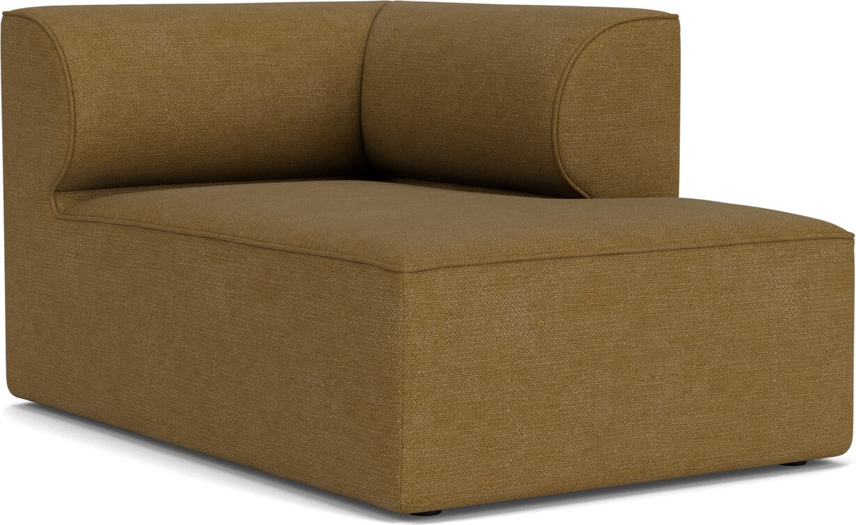 Szezlong prawostronny sofy modułowej Eave Bouclé 86 x 129 cm brązowy