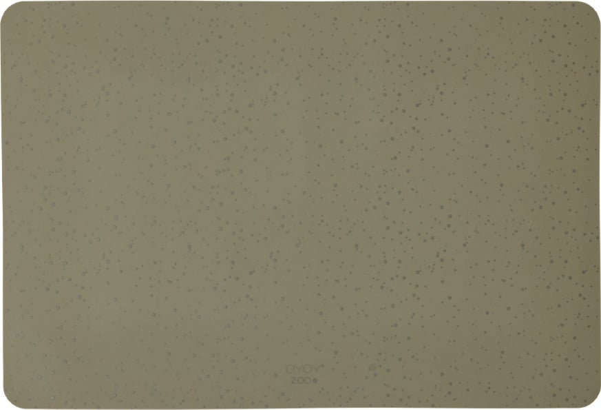 Mata pod miskę dla psa Koko 34 x 50 cm oliwkowa