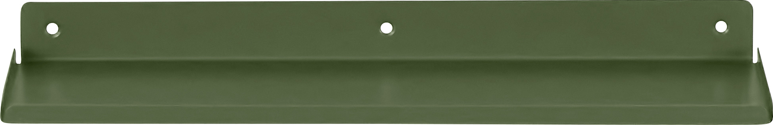 Półka ścienna Ledge 43 cm zielona