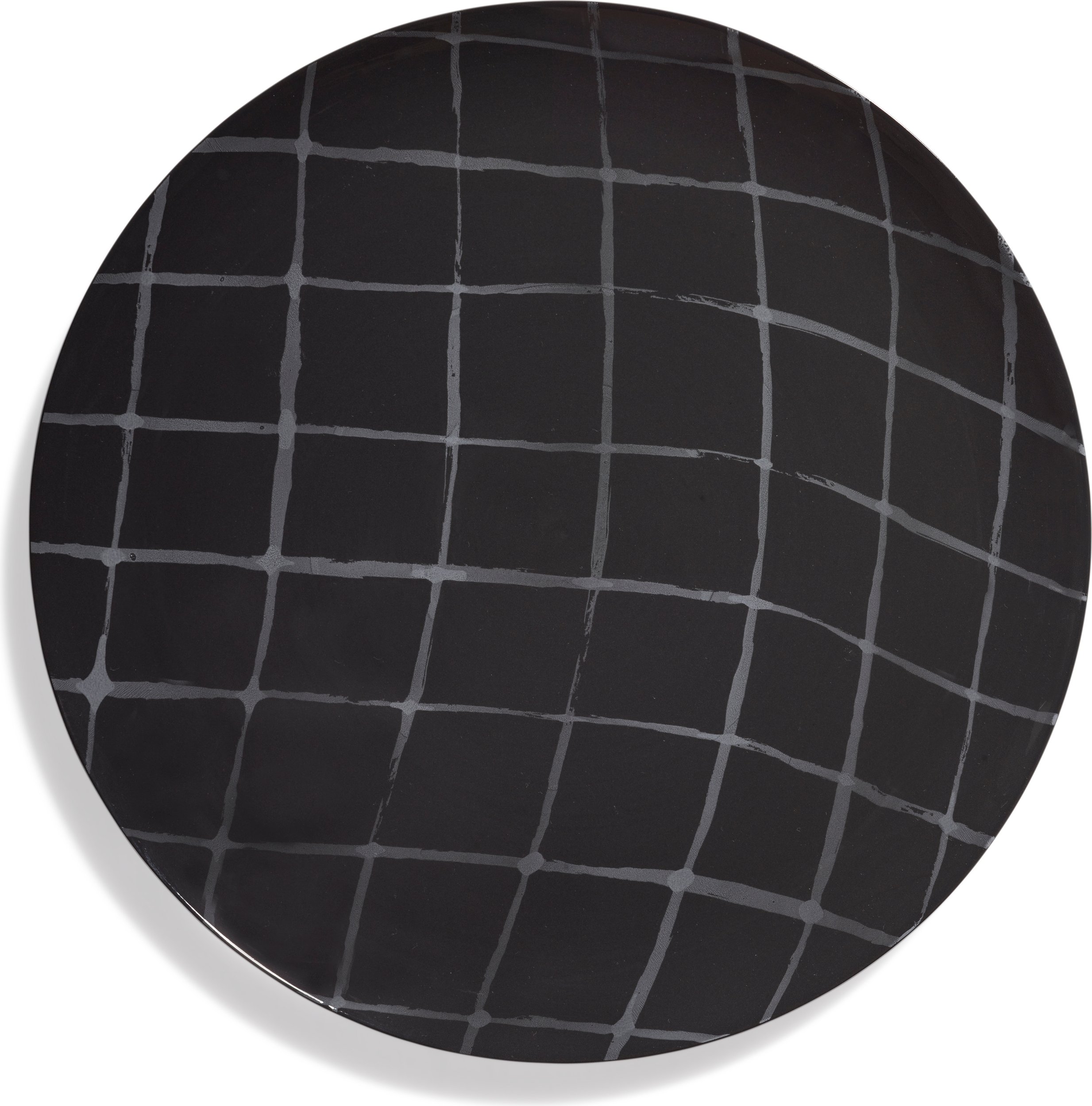 Talerz obiadowy Zuma 33 cm czarny