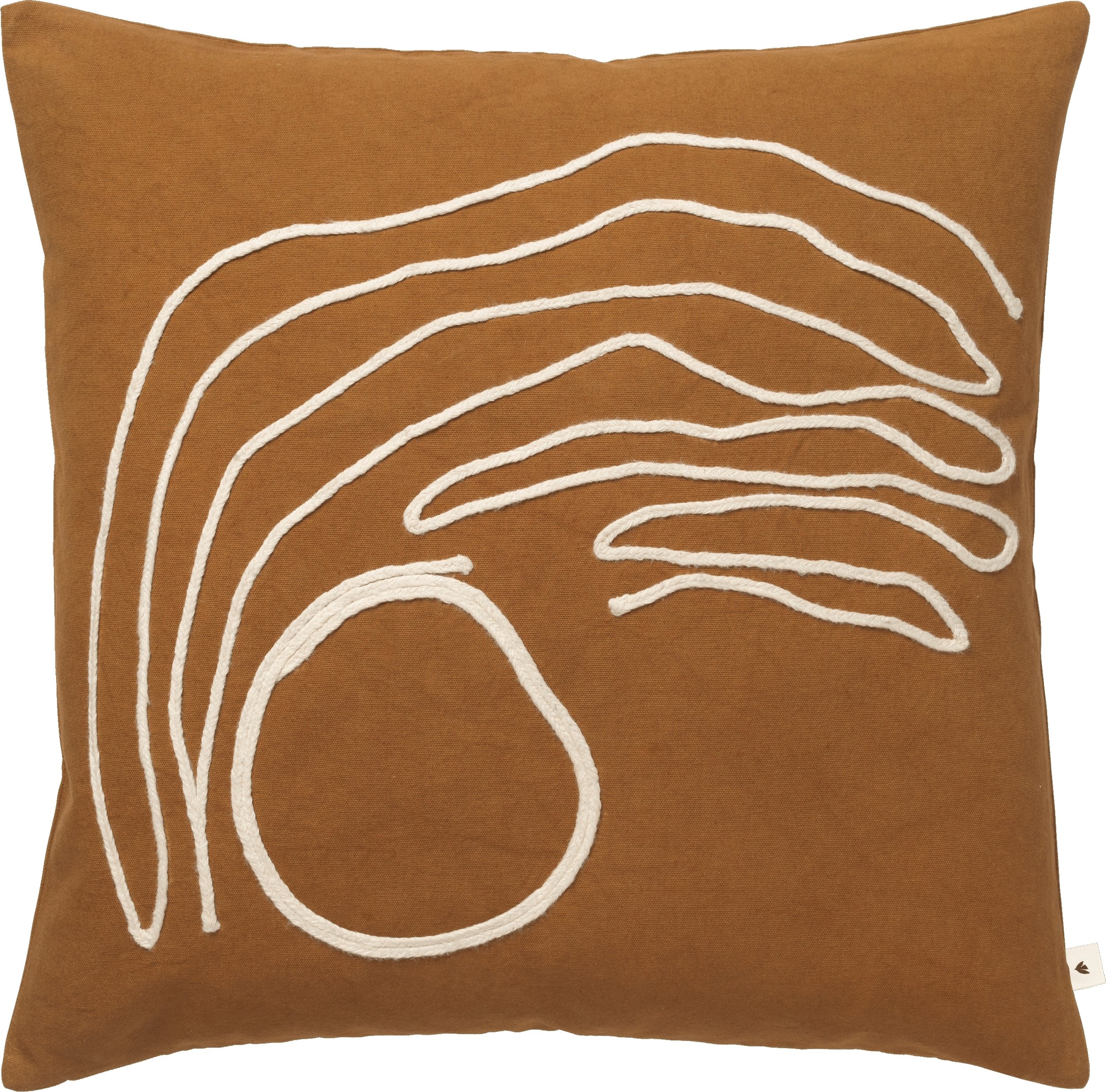 Poszewka dekoracyjna Jot 50 x 50 cm brązowa