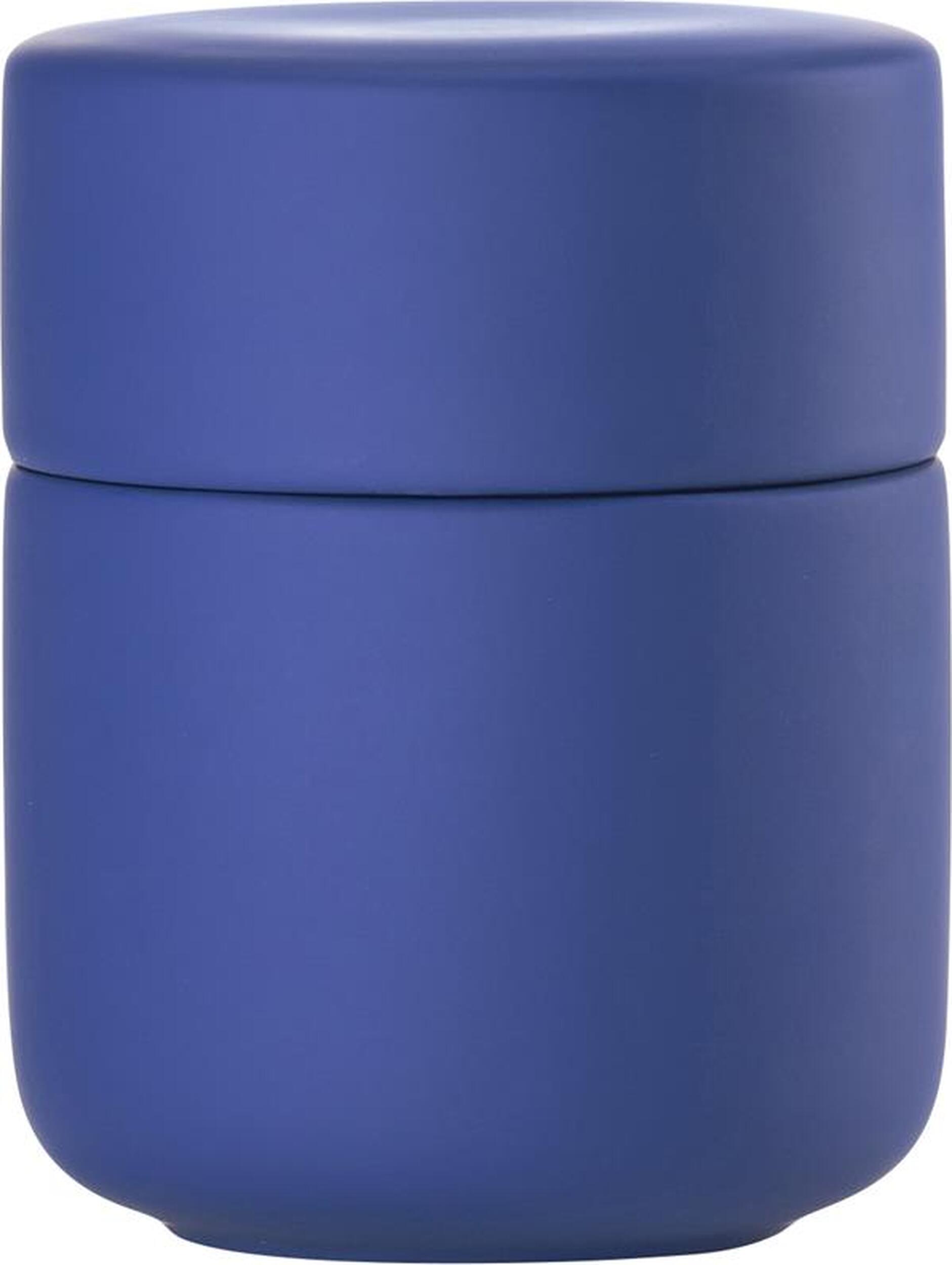 Pojemnik na patyczki i płatki kosmetyczne Ume indygo