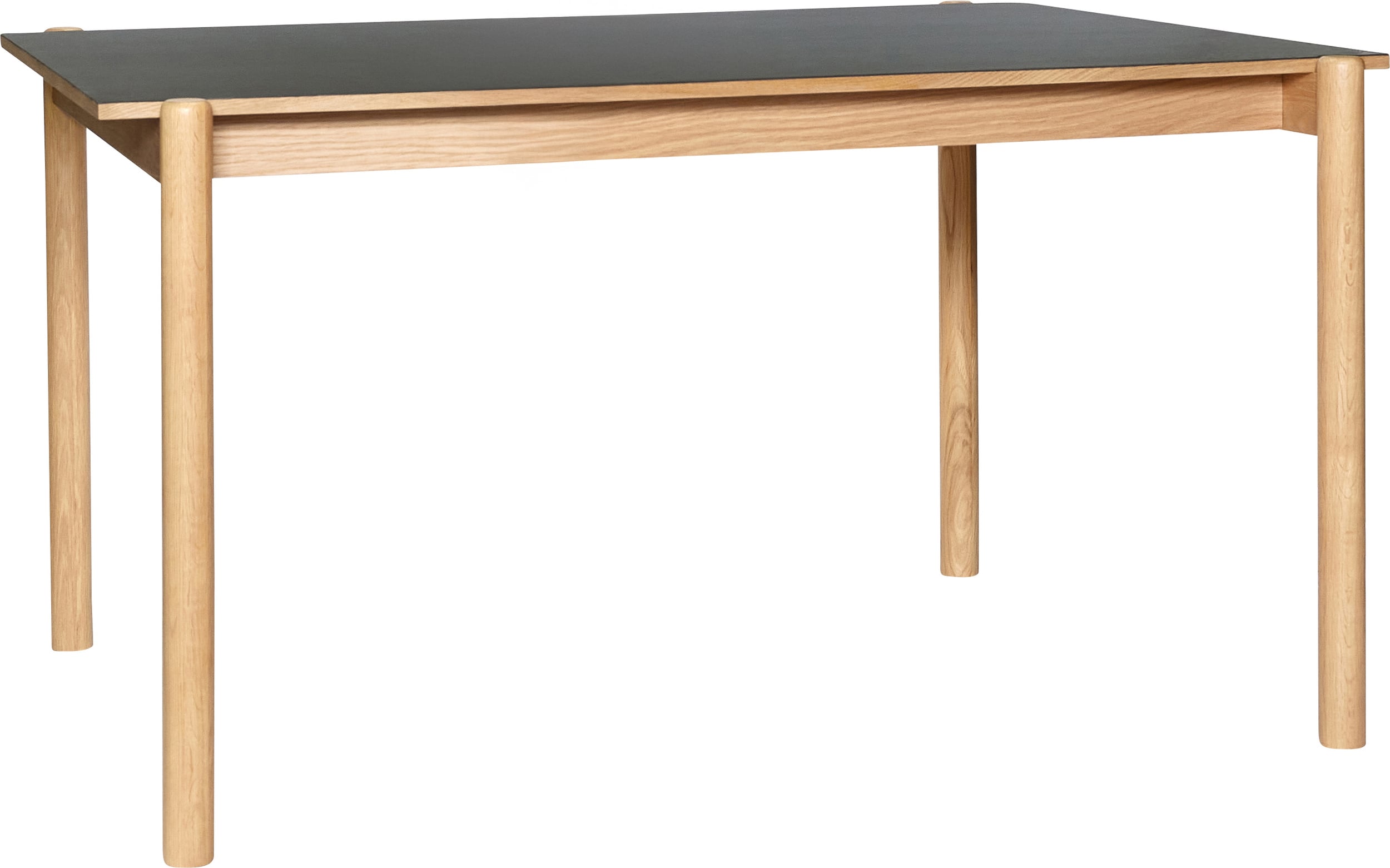 Stół Oblique prostokątny 140 cm czarny