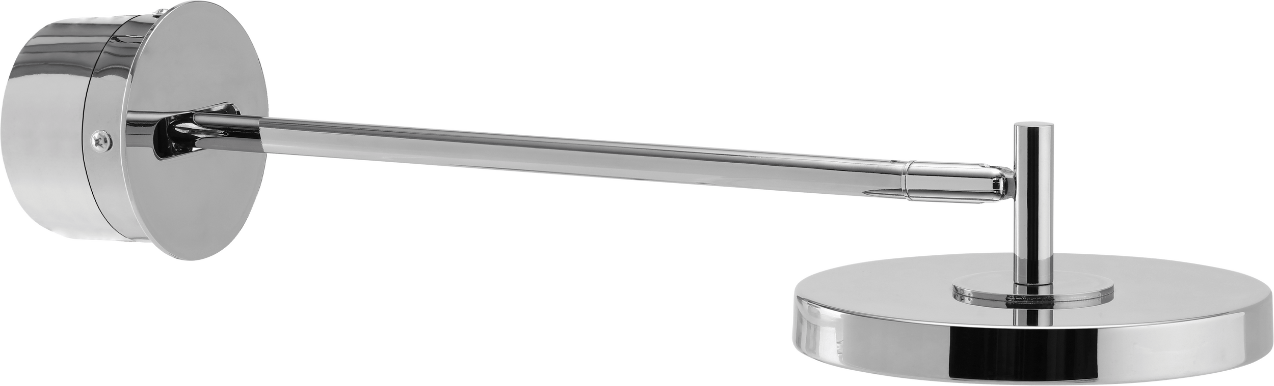 Kinkiet Asteria 44,6 cm stal polerowana z zawieszeniem ściennym