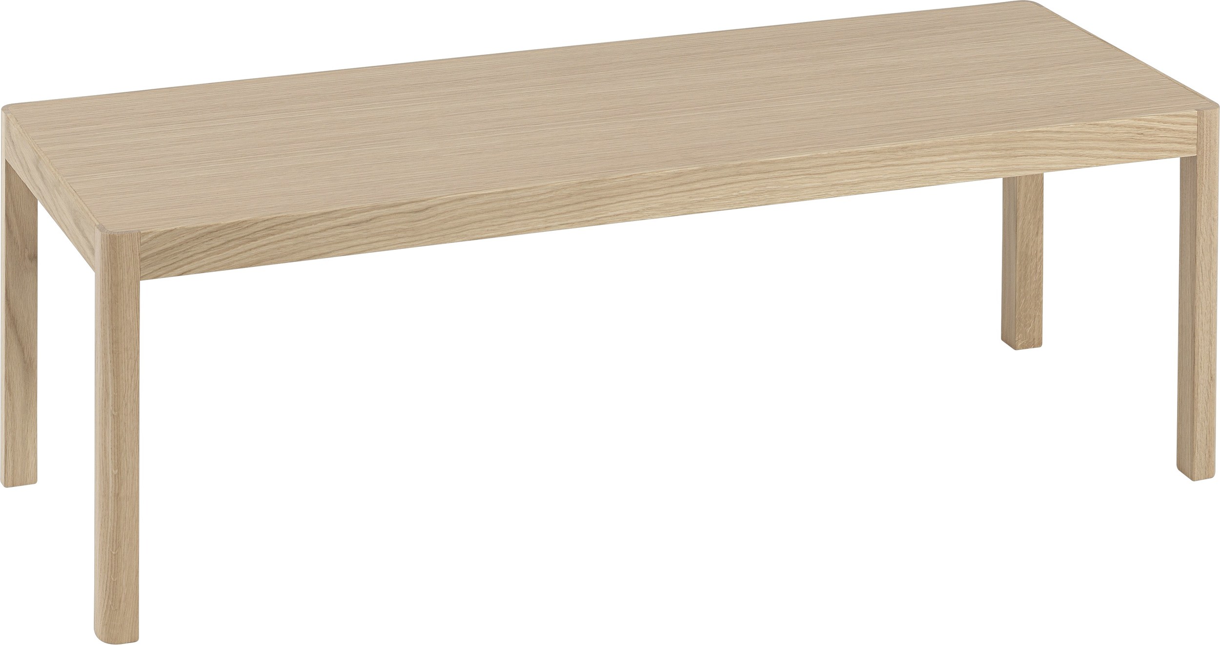 Stolik kawowy Workshop 120 x 43 cm jasny dąb