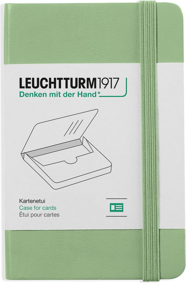 Etui na karty Leuchtturm 1917 szałwiowa zieleń