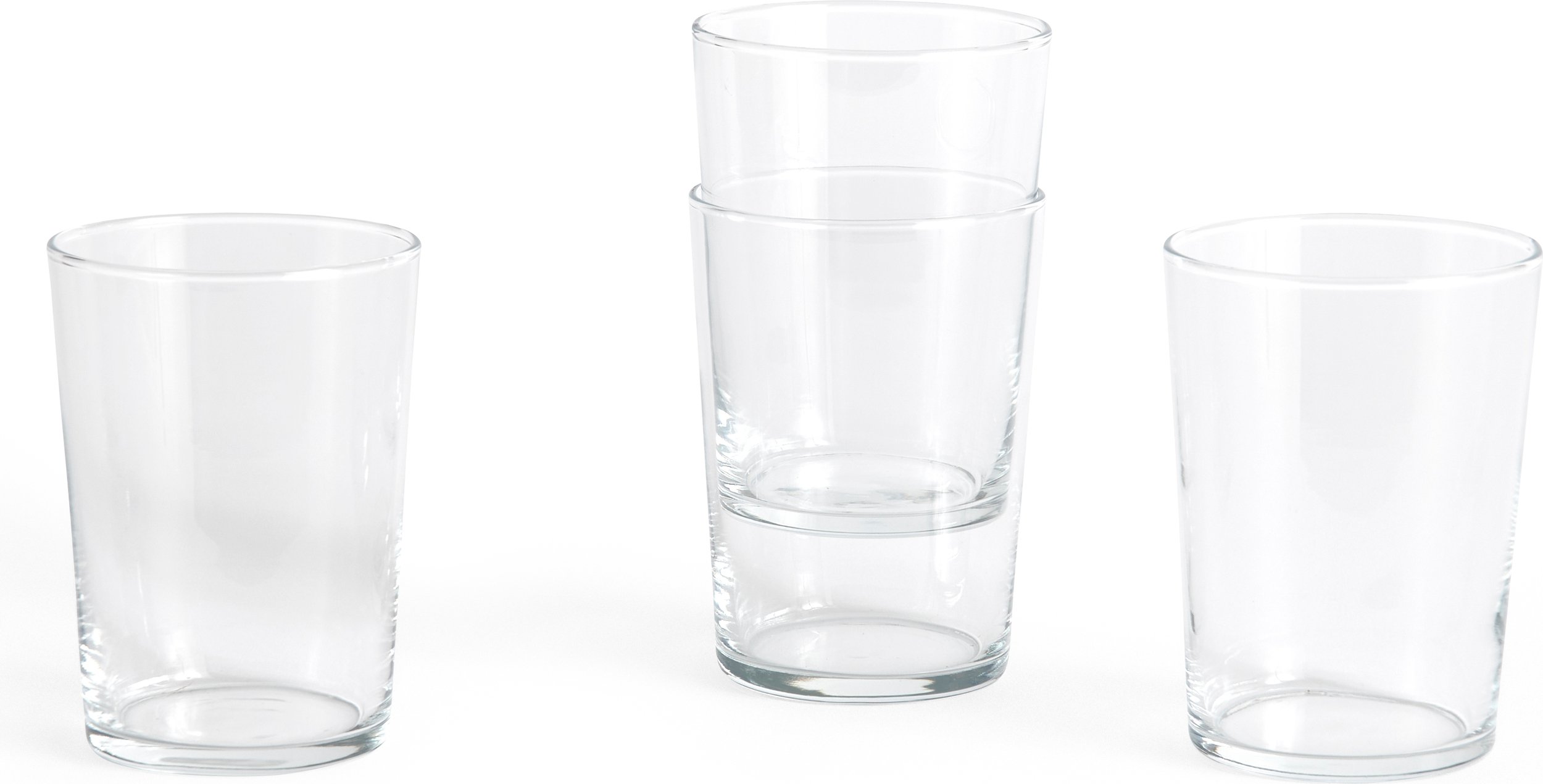 Szklanki Hay 490 ml przezroczyste 4 szt.