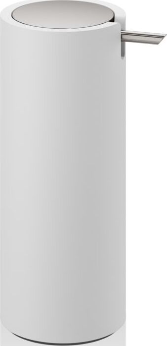 Dozownik do mydła Stone stal matowa-biały