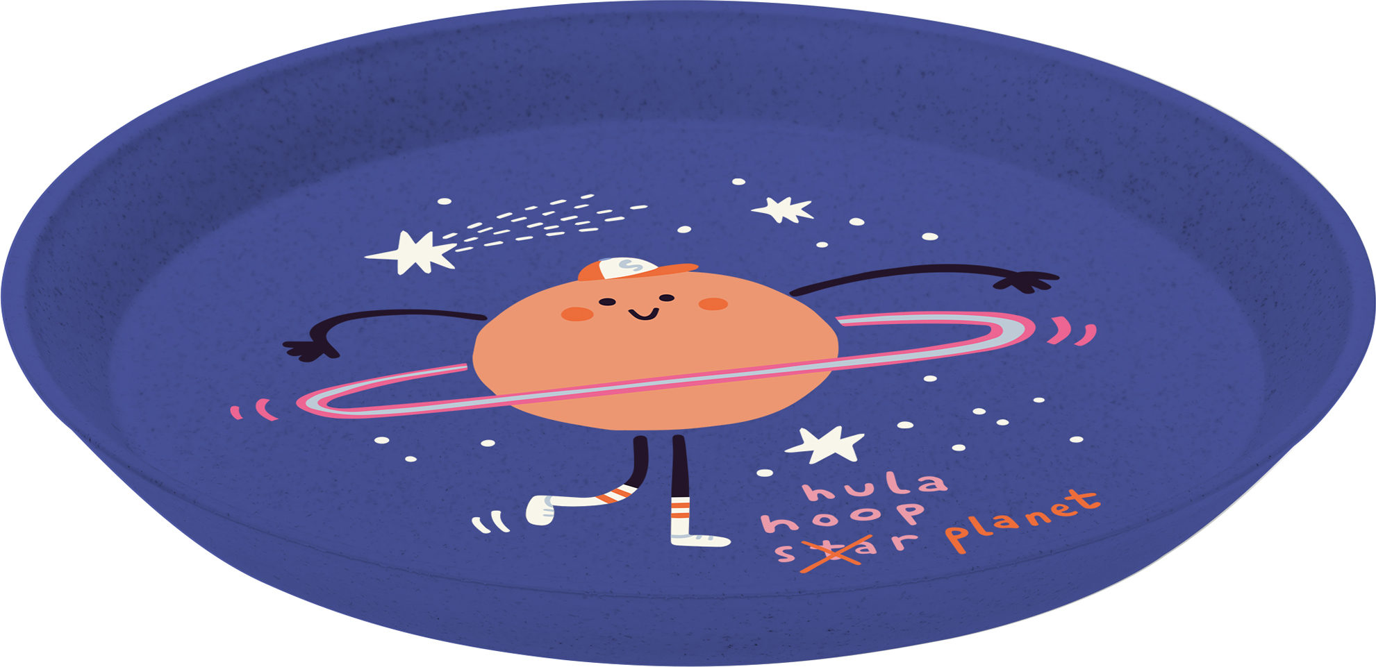 Talerz dziecięcy Connect Organic Space 20,5 cm