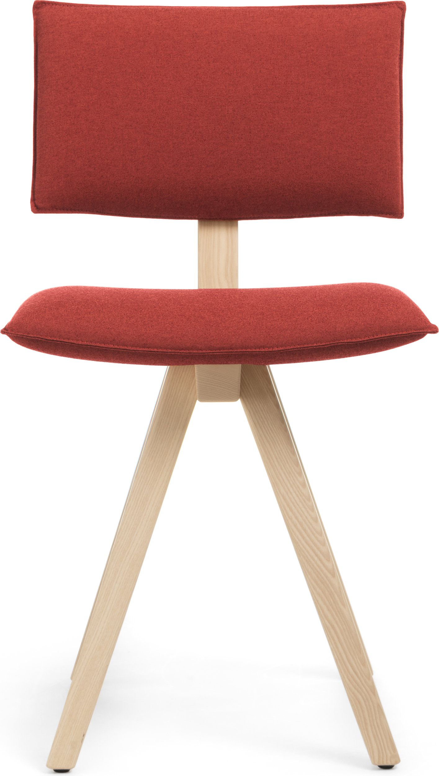 Krzesło Trave Fidivi Torino 9404 czerwone nogi jesion