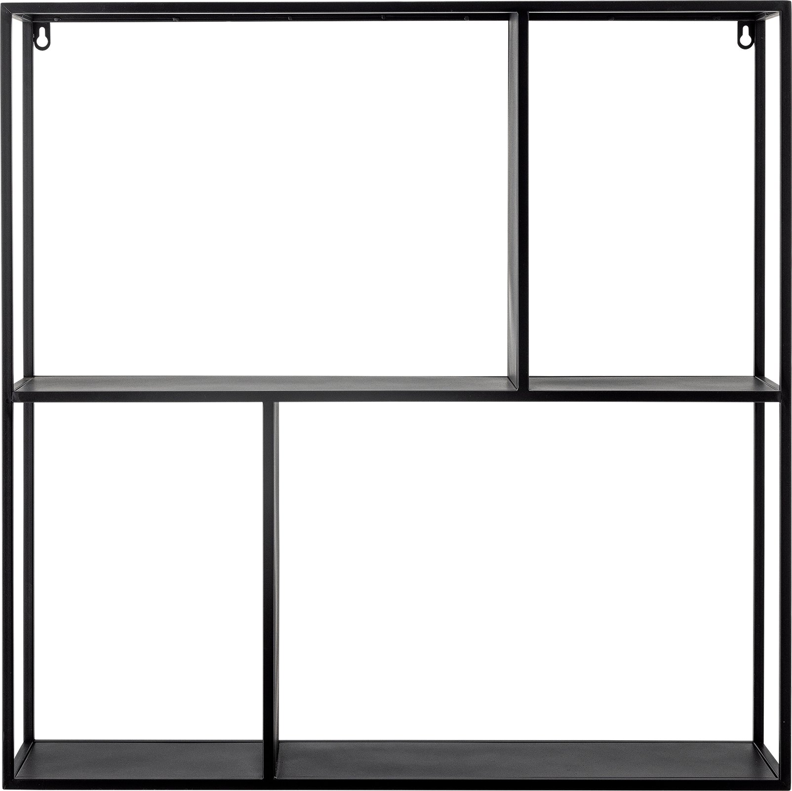 Półka Mack 71 cm czarna metalowa