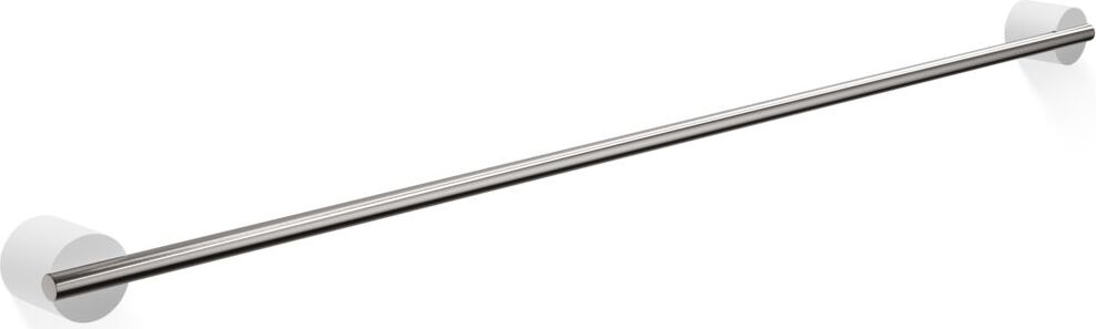 Wieszak reling na ręczniki Stone 80 cm stal matowa-biały