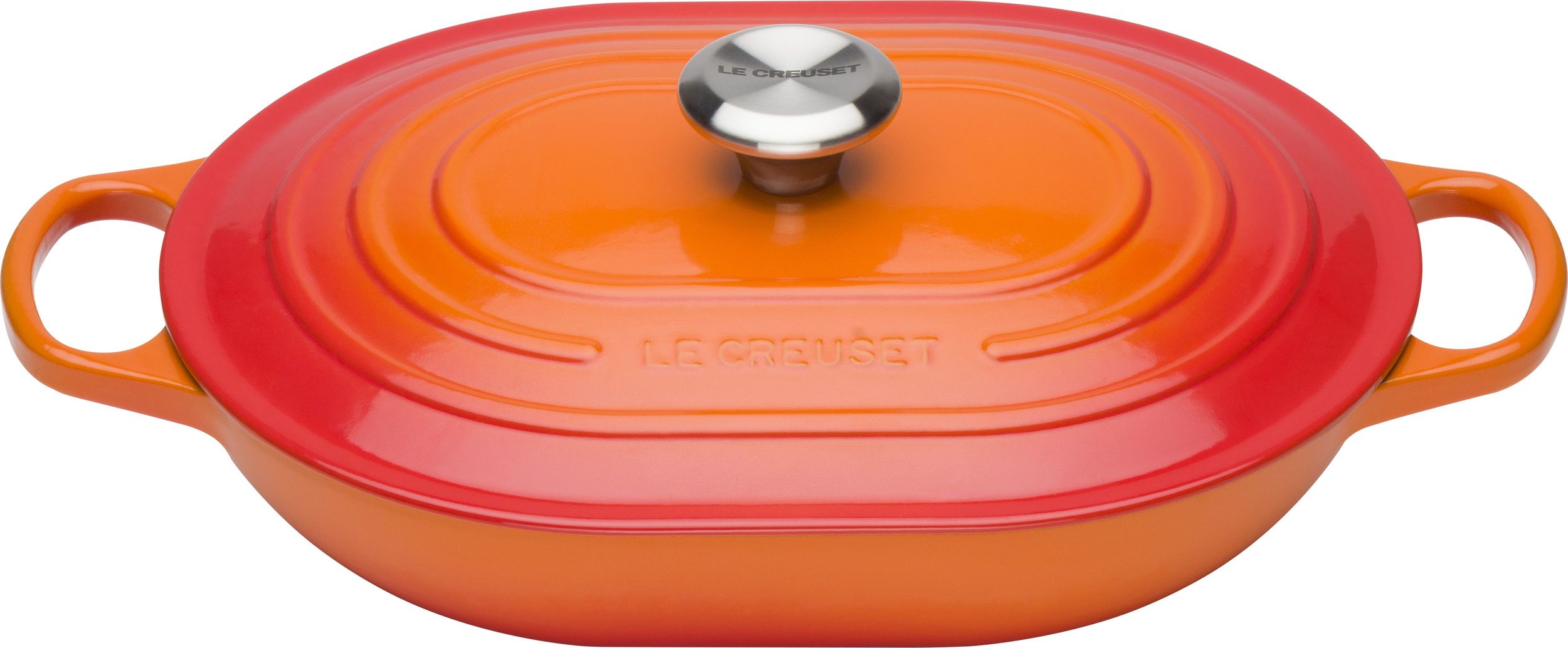 Brytfanna Oblong Signature 31 cm płomienny pomarańcz