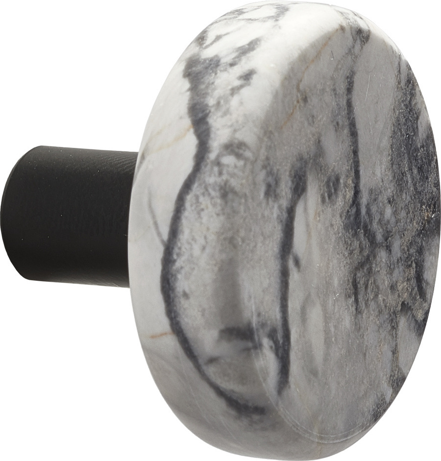 Wieszak ścienny Nero biało-szary