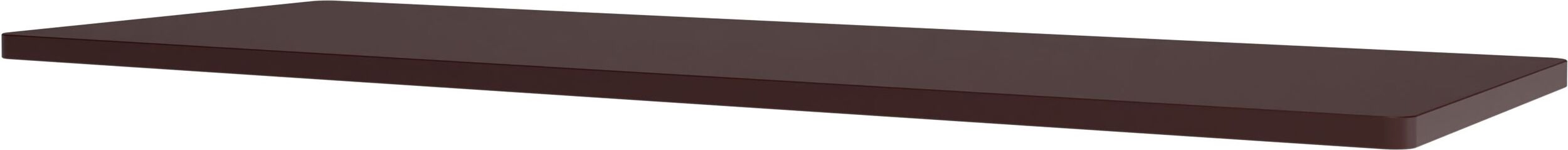 Blat MDF do systemu modułowego Panton Wire 70,1 x 18,8 cm bordowy