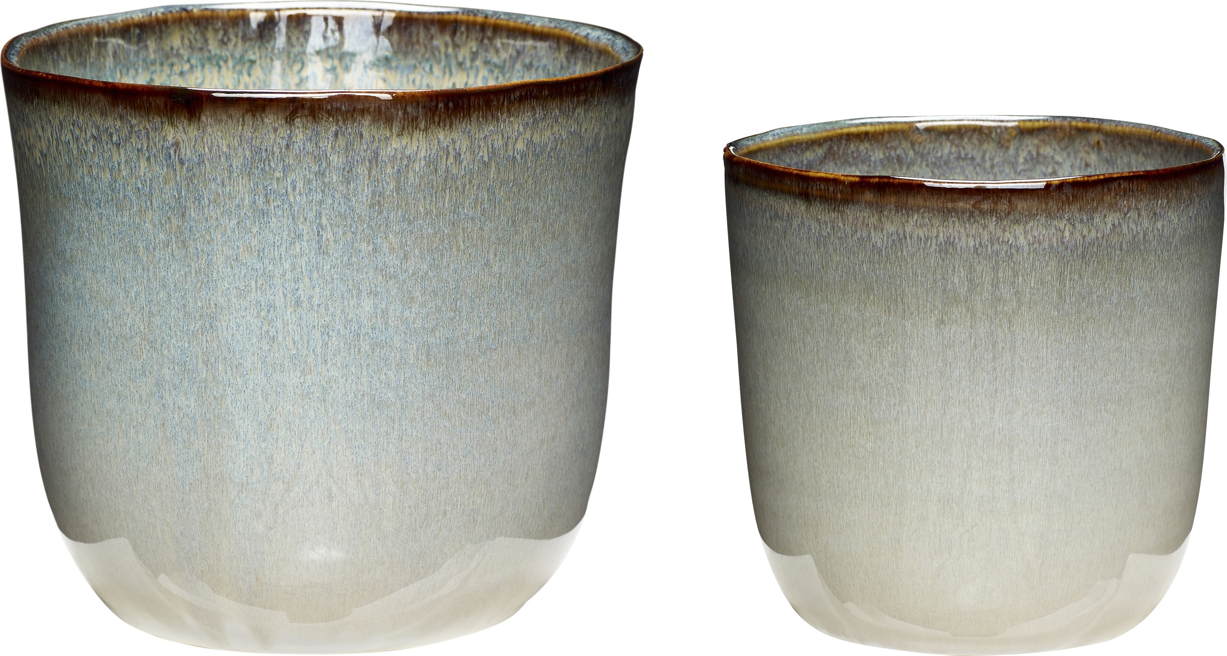 Doniczka Hübsch 670810 2 szt.