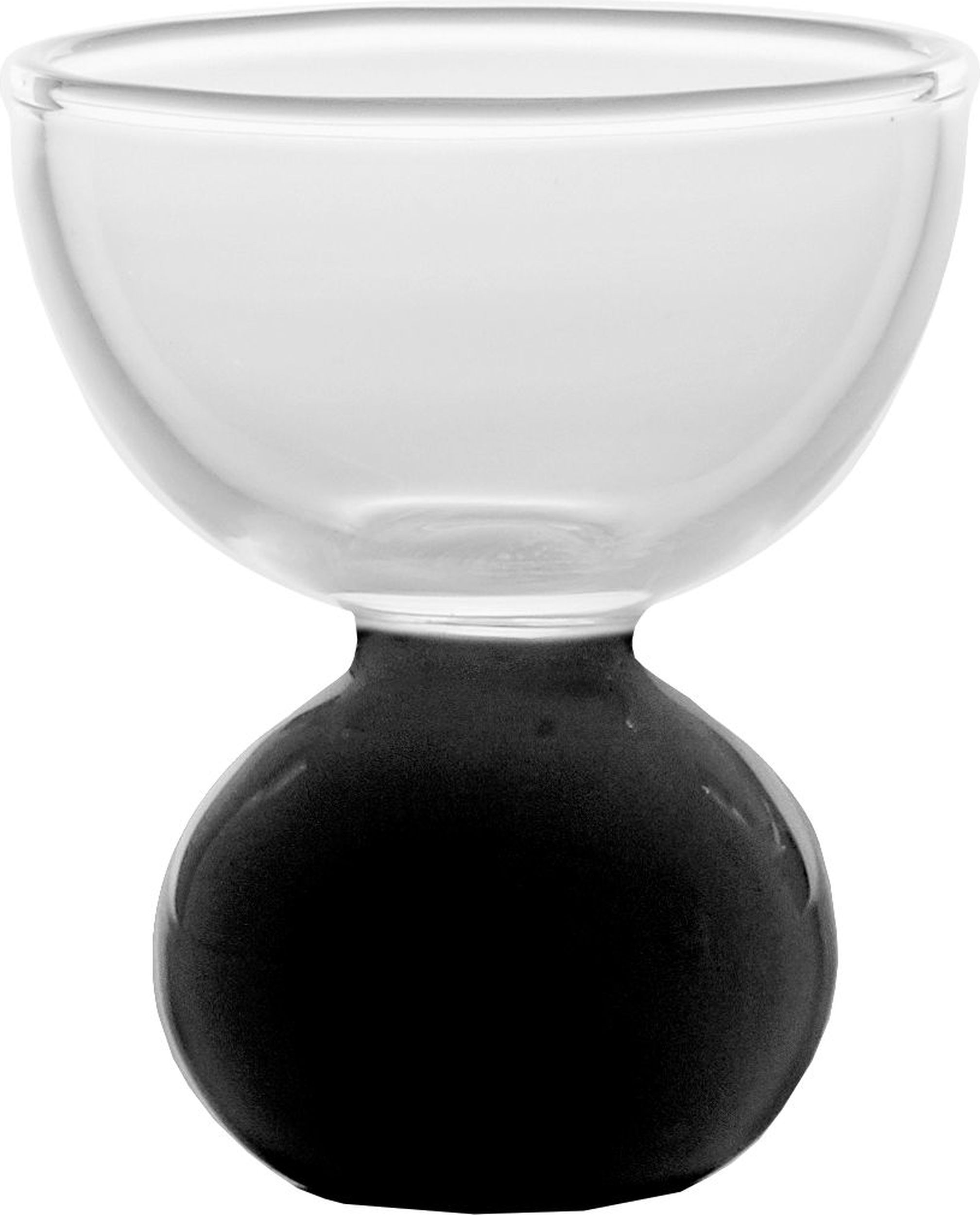 Kieliszek Bilia czarny