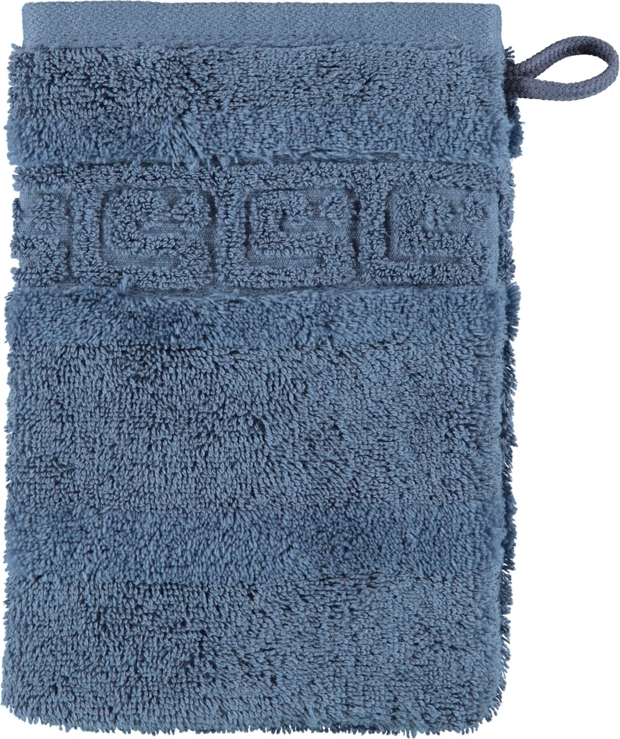 Rękawica kąpielowa Noblesse 16 x 22 cm ciemnoniebieska