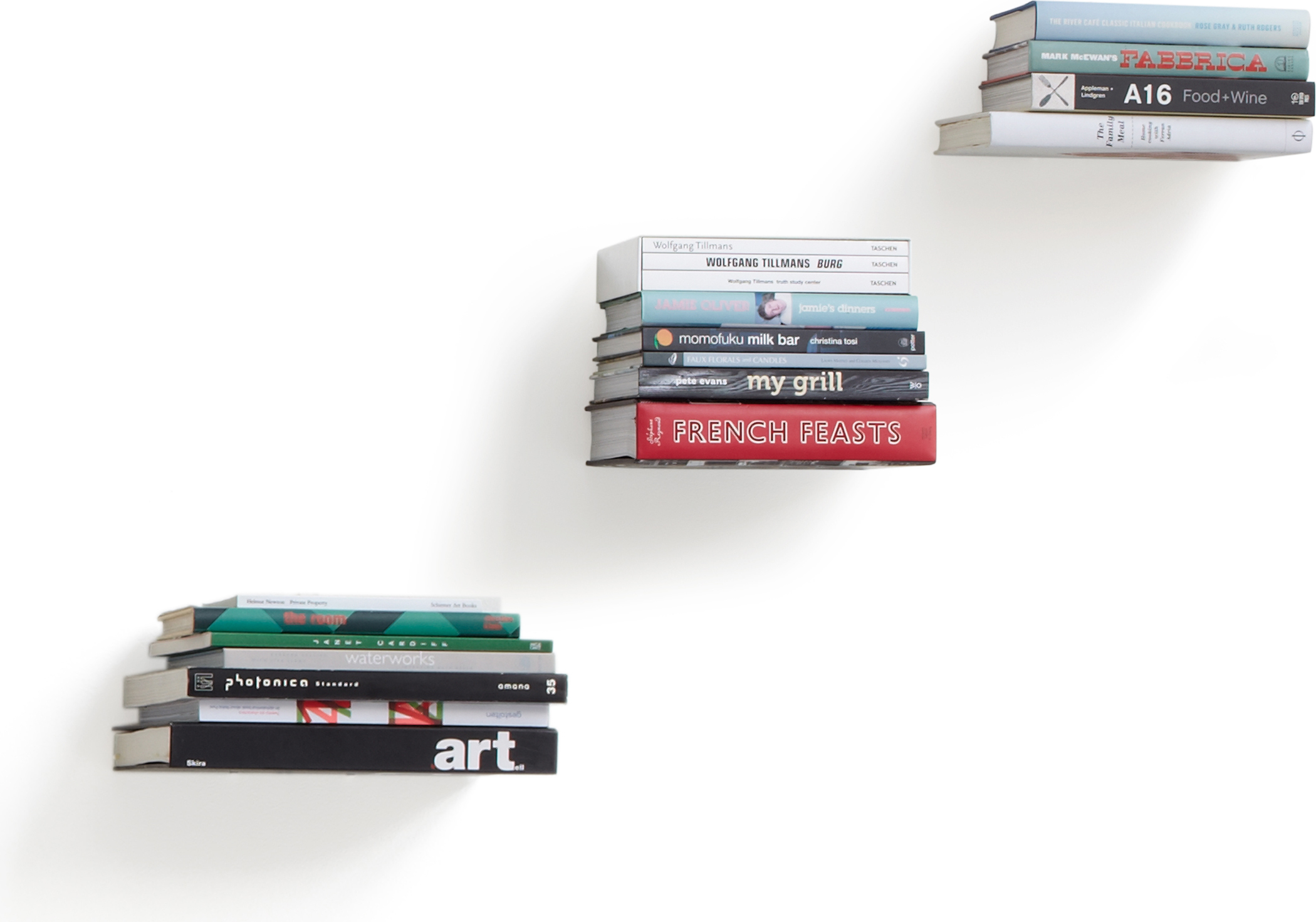 Półka na książki Conceal 3 szt. duża