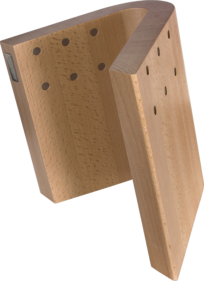 Stojak na noże Grand Prix z drewna bukowego magnetyczny