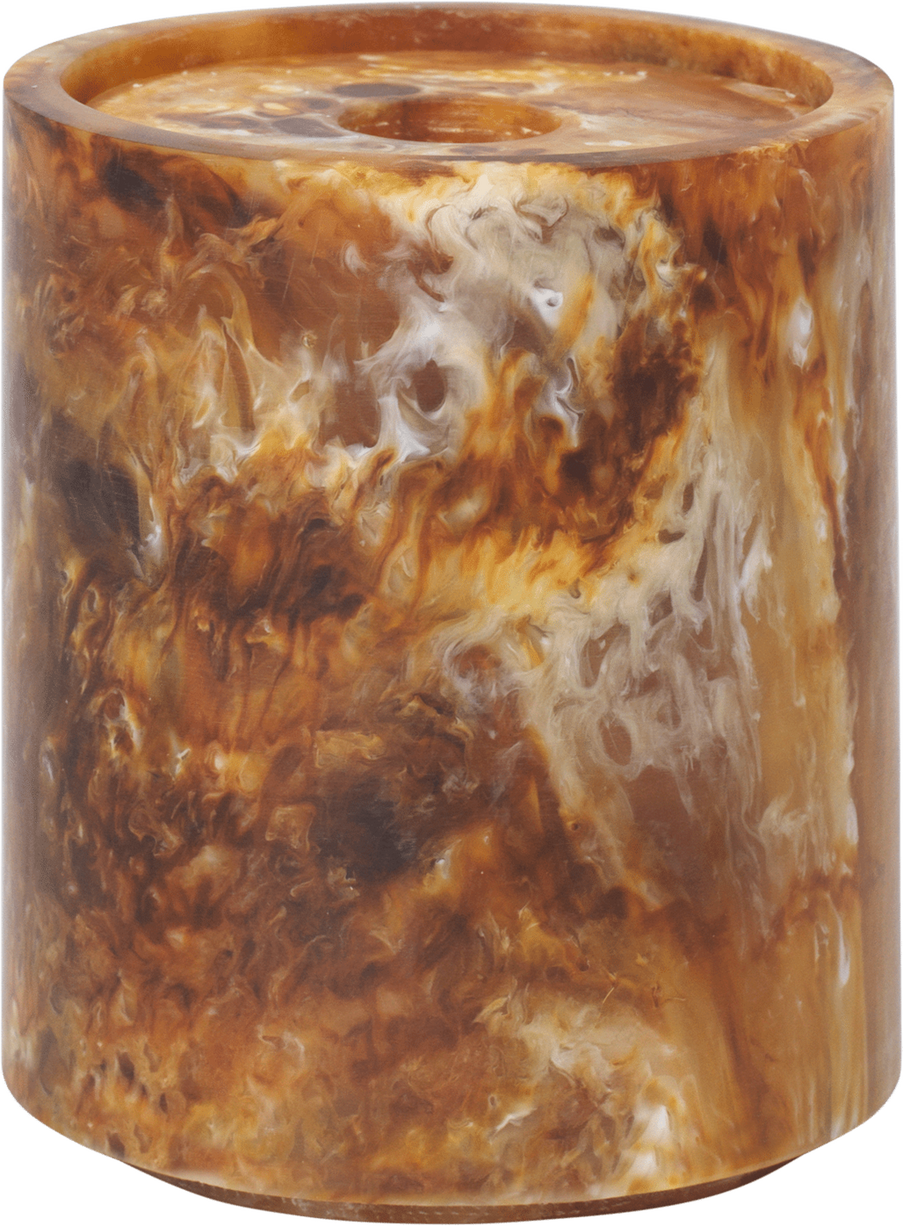 Pojemnik na patyczki kosmetyczne Mist brązowy