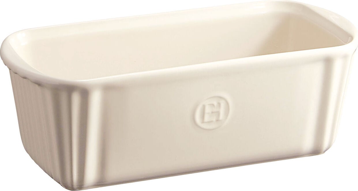 Keksówka Emile Henry 11 x 24 cm kremowa