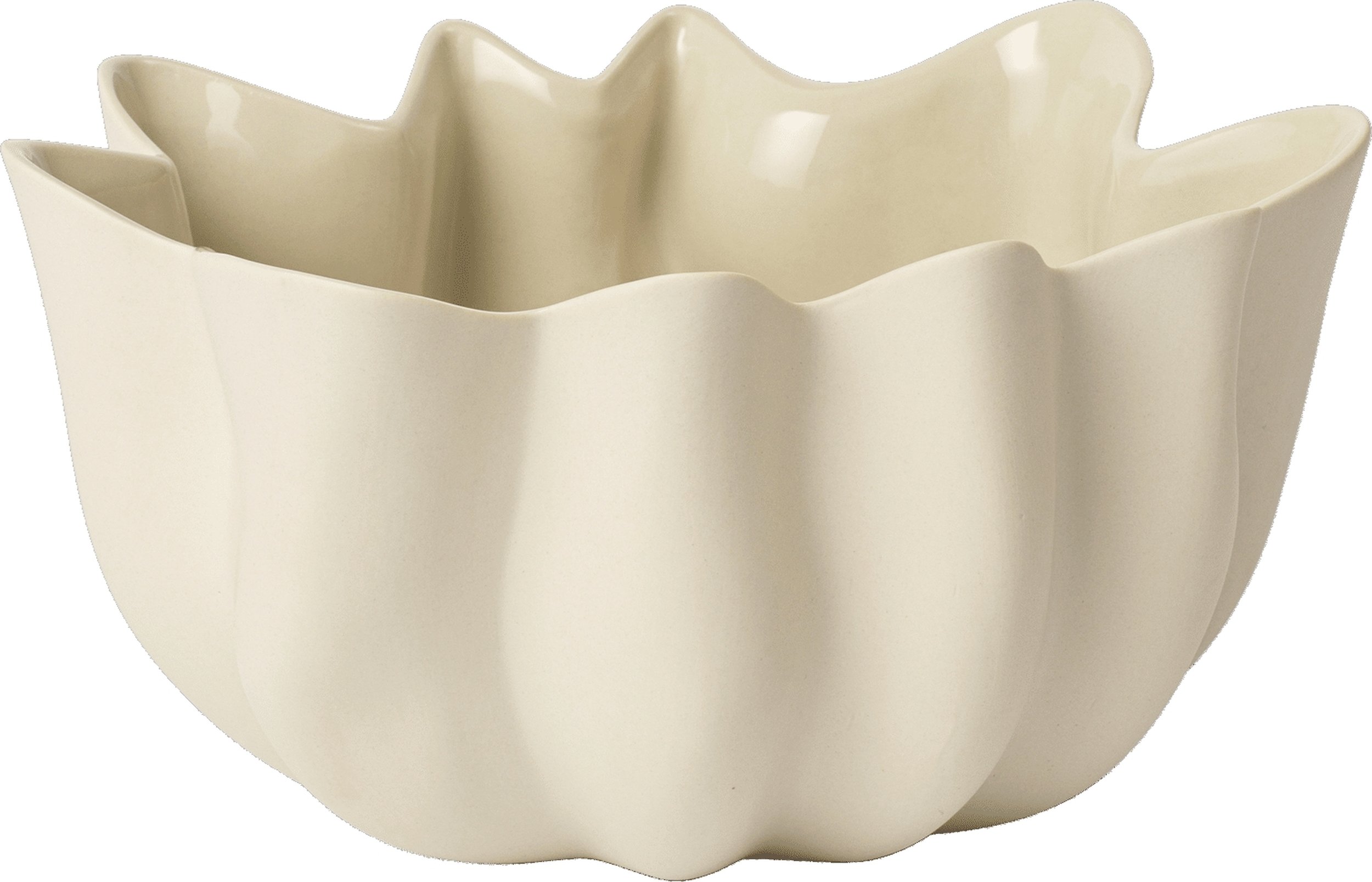 Miska Nium 22 cm złamana biel